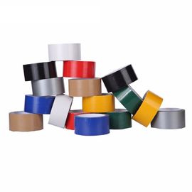 China PE Colored Duct Tape , Waterproof Colored Protective Film Tape 48mm Red Cloth Tape supplier